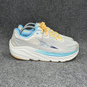 Altra VIA Olympus Running Shoes Women 10 Grey Blue Athletic Run Training Sneaker